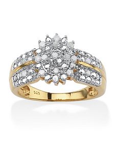 Ice Diamond Ring by PalmBeach Jewelry