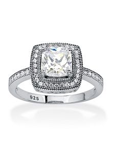 Cubic Zirconia Ring by PalmBeach Jewelry