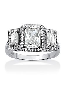 Cubic Zirconia Ring by PalmBeach Jewelry