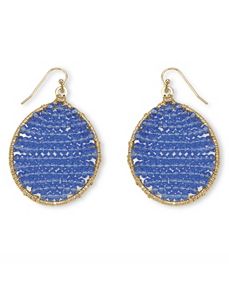 Crystal Drop Pierced Earrings by PalmBeach Jewelry