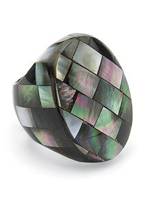 Mother-Of-Pearl Ring by PalmBeach Jewelry