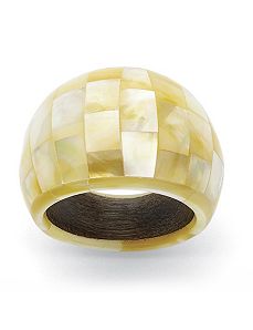 Mother-Of-Pearl Ring by PalmBeach Jewelry