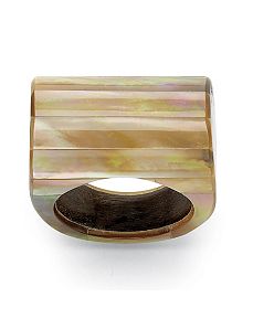 Mother-Of-Pearl Ring by PalmBeach Jewelry