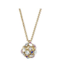 Crystal Drop Pendant by PalmBeach Jewelry