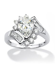Cubic Zirconia Ring by PalmBeach Jewelry