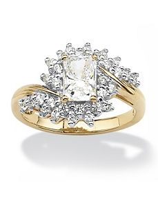 Cubic Zirconia Ring by PalmBeach Jewelry
