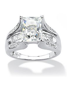 Cubic Zirconia Ring by PalmBeach Jewelry