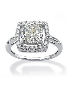 Cubic Zirconia Ring by PalmBeach Jewelry