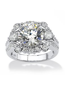 Cubic Zirconia Ring by PalmBeach Jewelry