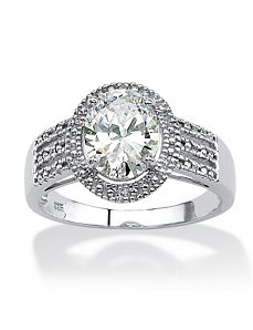 Cubic Zirconia Ring by PalmBeach Jewelry