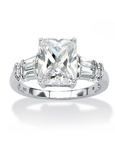 Cubic Zirconia Ring by PalmBeach Jewelry