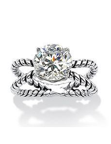 Cubic Zirconia Ring by PalmBeach Jewelry
