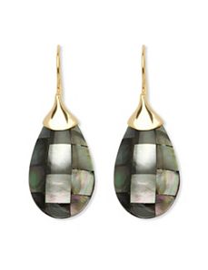 Mother-Of-Pearl Earrings by PalmBeach Jewelry
