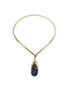 Abalone Mother-Of-Pearl Necklace by PalmBeach Jewelry