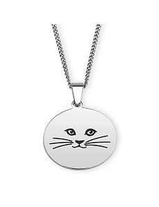 Cat Lady Pendant Necklace by PalmBeach Jewelry
