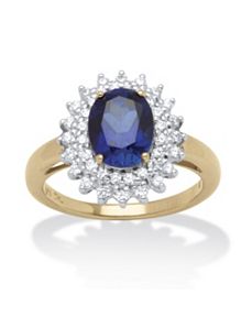 2.60 TCW Sapphire Ring by PalmBeach Jewelry