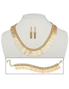 3 Piece Set Spray Jewelry by PalmBeach Jewelry
