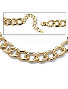 Curb-Link Necklace by PalmBeach Jewelry