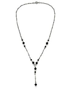 Crystal"Y"Necklace 17" by PalmBeach Jewelry