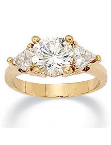 Cubic Zirconia Ring by PalmBeach Jewelry