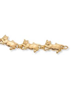 Cat Bracelet 8" by PalmBeach Jewelry