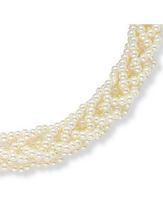 Sim. Pearl Necklace 18" by PalmBeach Jewelry