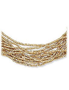 12-Row Necklace 24" by PalmBeach Jewelry