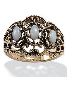 Antiqued Opal Ring by PalmBeach Jewelry