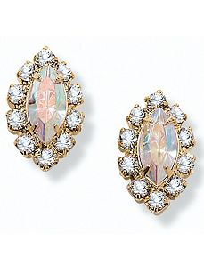 Aurora Borealis Earrings by PalmBeach Jewelry