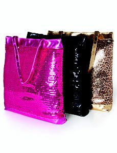 Sequin tote by Lane Bryant