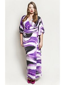 The April Dress in Purple Rain by Queen Grace