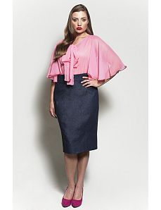 The Kara Blouse in Coral by Queen Grace