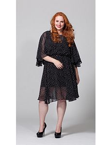 The Karrie Dress in Polka Dot by Queen Grace