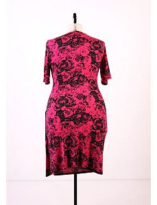 Rosette Romance Dress - Magenta by Re/Dress