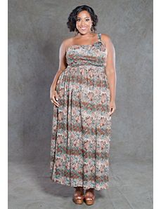 Ellen Tribal Print Maxi Dress by SWAK Designs