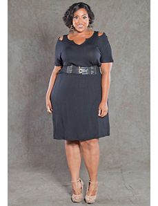 Whitney Cut Out Dress by SWAK Designs