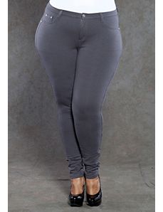 Zoe Jeggings in Charcoal by SWAK Designs
