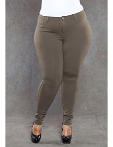 Zoe Jeggings in Brown by SWAK Designs
