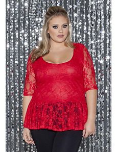 Eva Lace Top by SWAK Designs