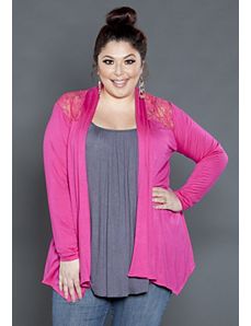 Lacey Open Cardigan by SWAK Designs