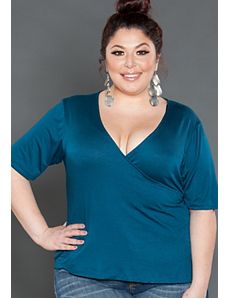 Marie Wrap Top by SWAK Designs