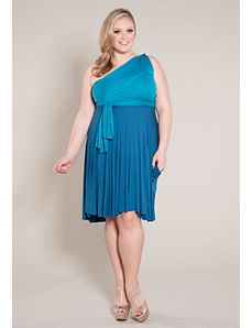 Eternity Convertible Dress in Peacock by SWAK Designs