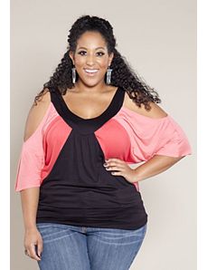 Molly Color Block Top by SWAK Designs