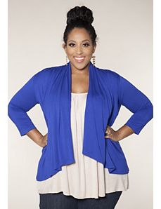 Open Cardigan (Miami Tones) by SWAK Designs