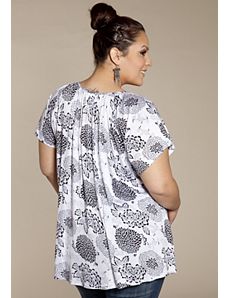 Pretty Flutter Top by SWAK Designs