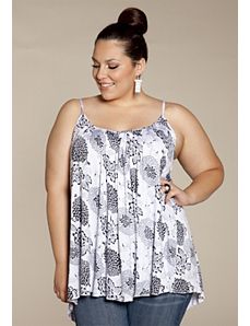 Pretty Cami (Black Dandelion) by SWAK Designs