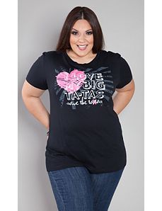 I Love My Big Tatas Tee by SWAK Designs