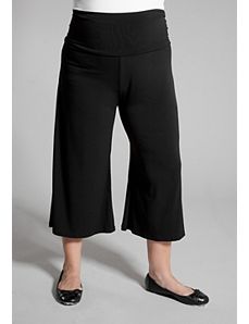 Essential Gaucho Pants in Black by SWAK Designs