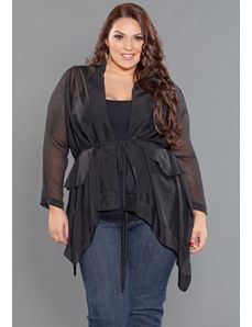 Naomi Chiffon Jacket by SWAK Designs