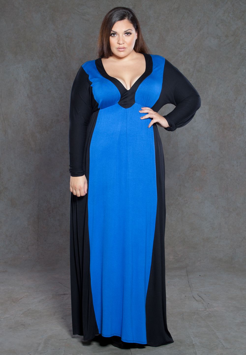 BLACK WITH ROYAL BLUE